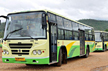 Negligent driving causes bus accident at Yermal; Passengers injured.